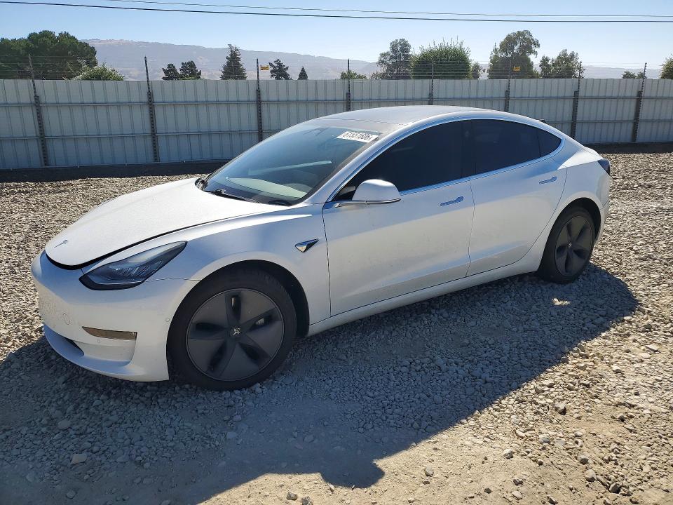 2020 Tesla Model 3 მანქანა იყიდება აუქციონზე, vin: 5YJ3E1EB4LF665956, აუქციონის ნომერი: 61551606