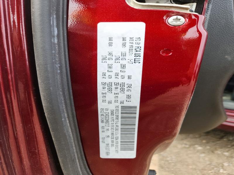 61411246 :رقم المزاد ، 2C4RDGEG9HR667127 vin ، 2017 Dodge Grand Caravan مزاد بيع
