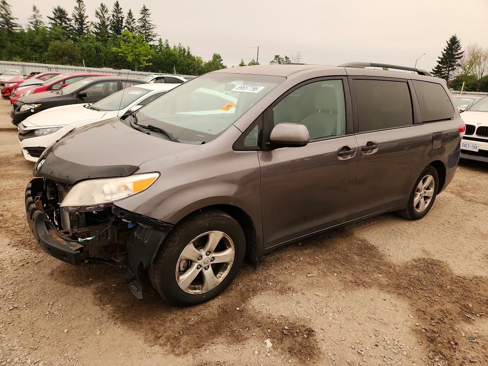 2012 Toyota Sienna მანქანა იყიდება აუქციონზე, vin: 5TDZK3DC6CS197328, აუქციონის ნომერი: 59657796