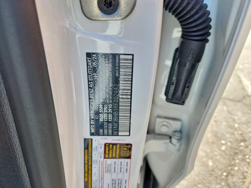 2024 Mercedes-benz Glc Coupe მანქანა იყიდება აუქციონზე, vin: W1NKJ8HB1RF202942, აუქციონის ნომერი: 61539386