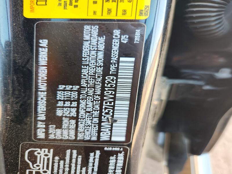 Продажа на аукционе авто 2014 Bmw X1, vin: WBAVM5C57EVV91529, номер лота: 59221036