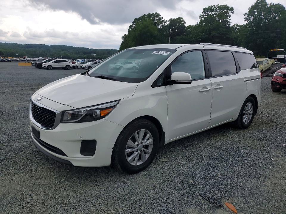 2016 Kia Sedona მანქანა იყიდება აუქციონზე, vin: KNDMB5C13G6213674, აუქციონის ნომერი: 60971176