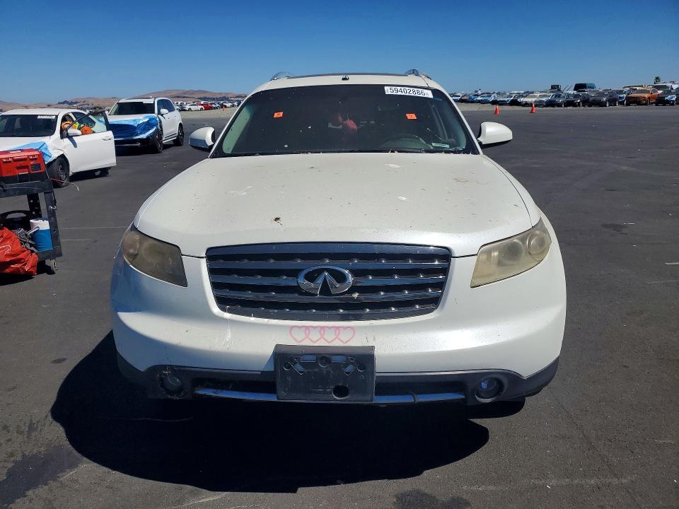 59402886 :رقم المزاد ، JNRAS08W17X208820 vin ، 2007 Infiniti Fx35 مزاد بيع