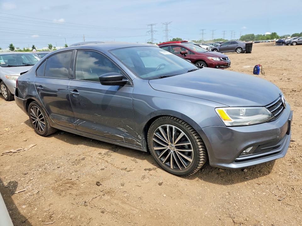 60665766 :رقم المزاد ، 3VWD17AJ6GM284091 vin ، 2016 Volkswagen Jetta مزاد بيع