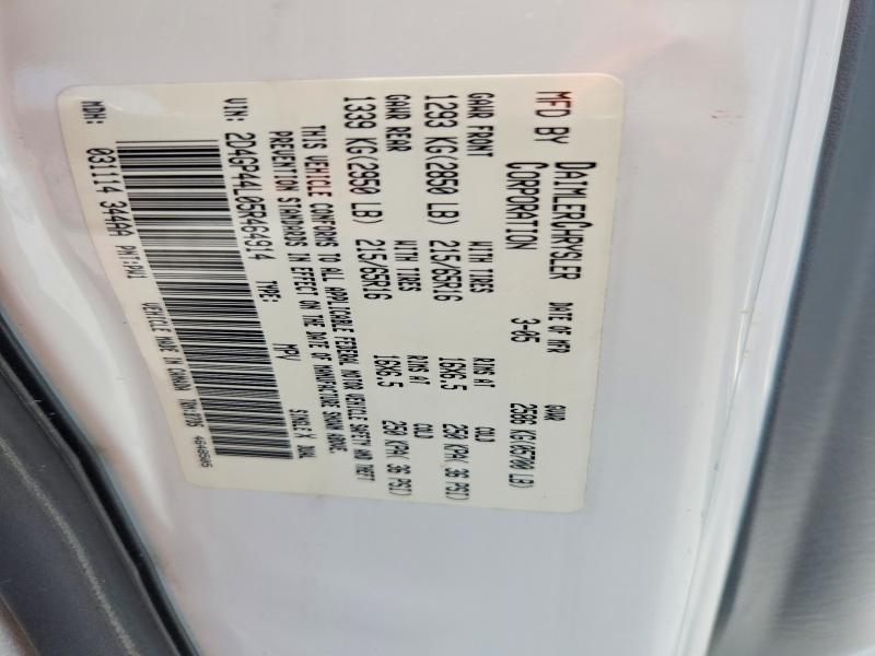 Продажа на аукционе авто 2005 Dodge Grand Caravan, vin: 2D4GP44L05R464914, номер лота: 59824216