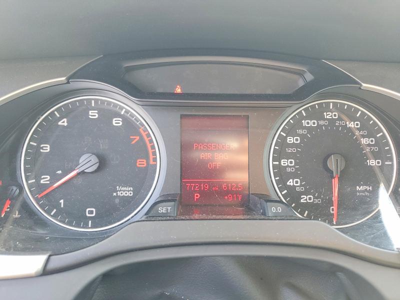 2009 Audi A4 მანქანა იყიდება აუქციონზე, vin: WAUGF78K49A209287, აუქციონის ნომერი: 60797026