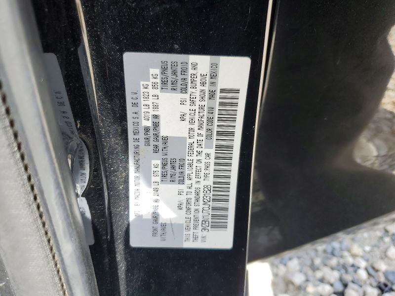 Продажа на аукционе авто 2018 Mazda 3, vin: 3MZBN1U70JM231628, номер лота: 60844136