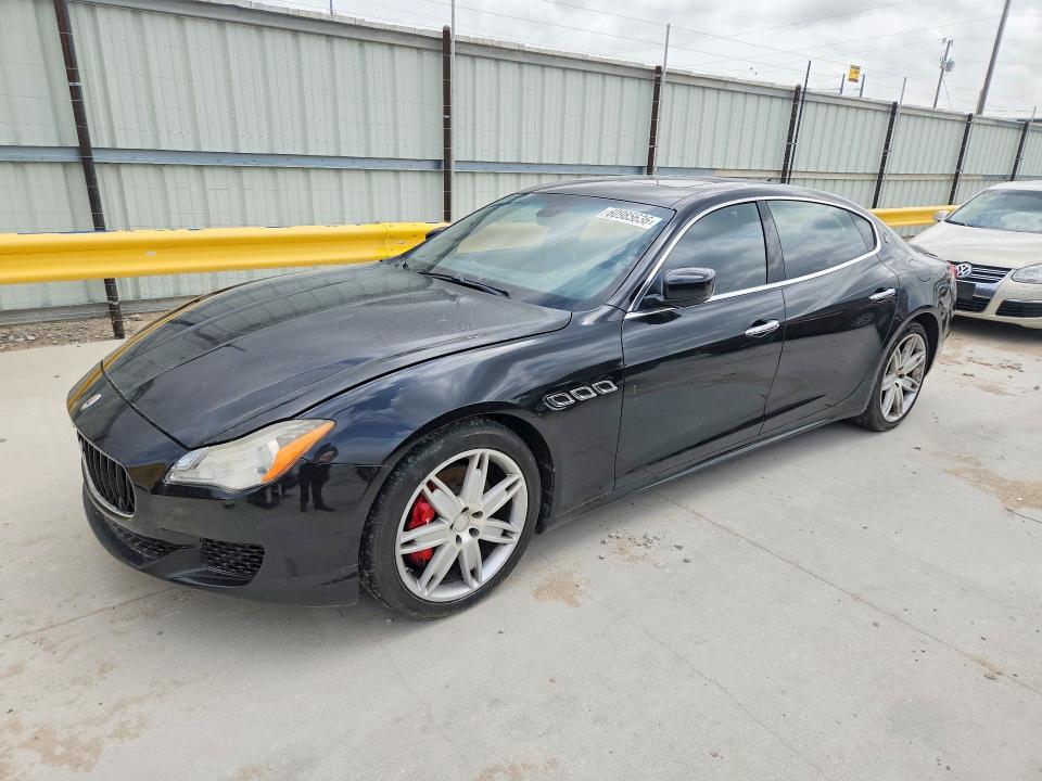 2014 Maserati Quattroporte მანქანა იყიდება აუქციონზე, vin: ZAM56RRA2E1107259, აუქციონის ნომერი: 60985636