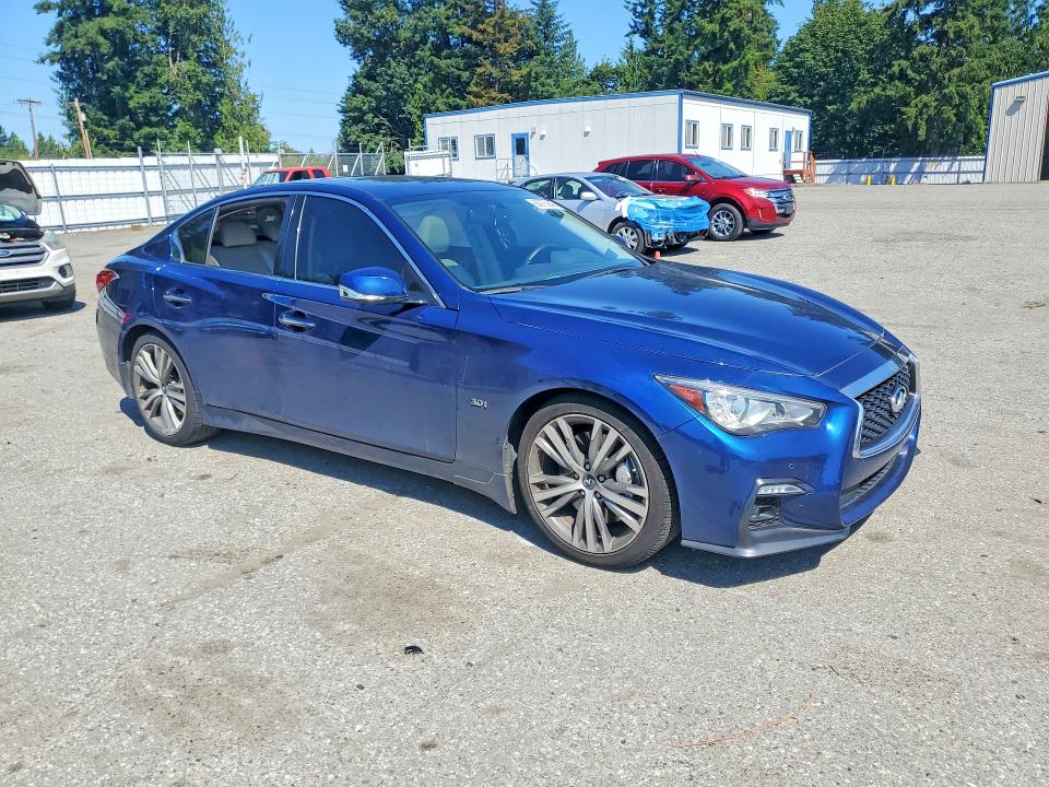 Продаж на аукціоні авто 2018 Infiniti Q50, vin: JN1EV7AP9JM358528, номер лоту: 60975846