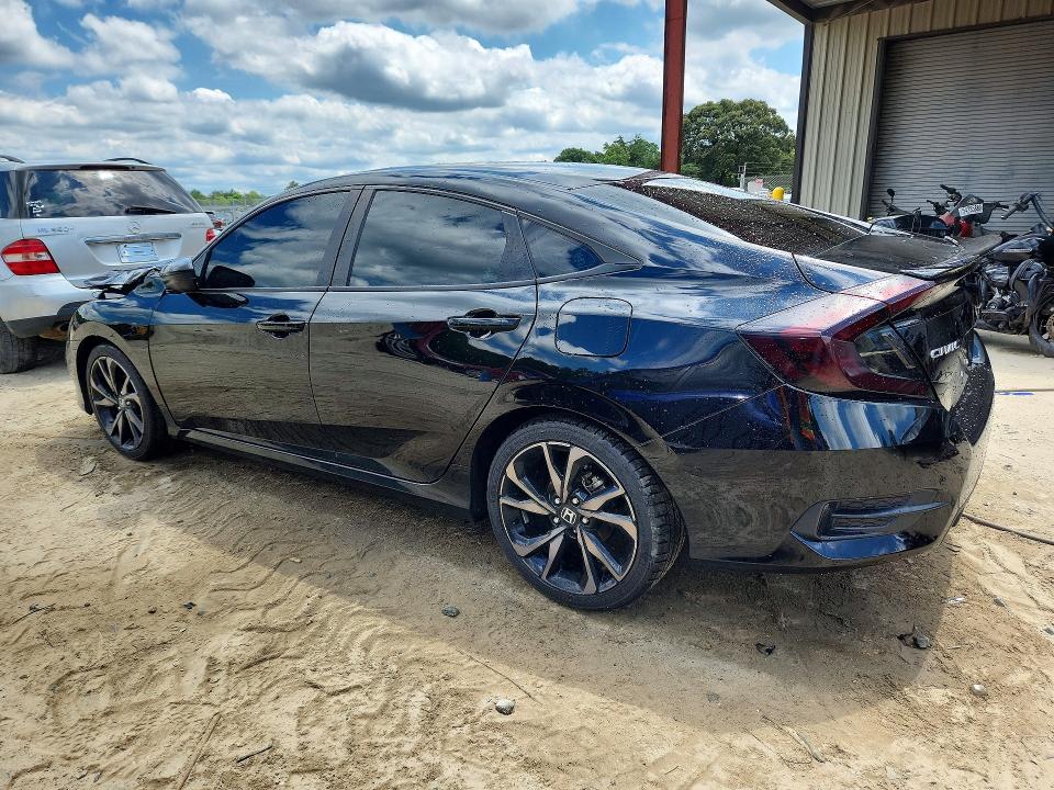 59780616 :رقم المزاد ، 2HGFC2F83KH500597 vin ، 2019 Honda Civic مزاد بيع