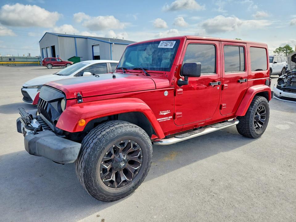 61150716 :رقم المزاد ، 1C4BJWEGXCL241260 vin ، 2012 Jeep Wrangler Unlimited مزاد بيع