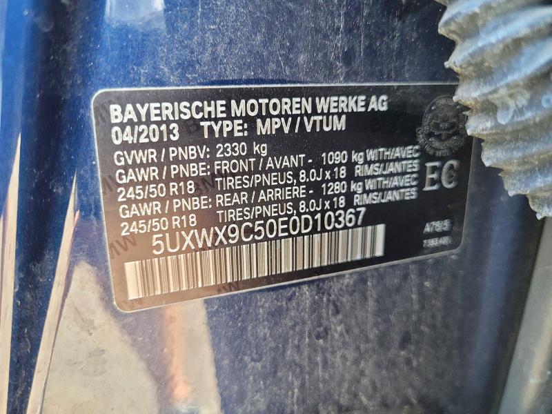 Продажа на аукционе авто 2014 Bmw X3, vin: 5UXWX9C50E0D10367, номер лота: 60523676