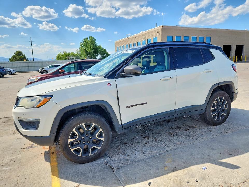 Auction sale of the 2020 Jeep Compass, vin: 3C4NJDDB7LT214609, lot number: 60963476
