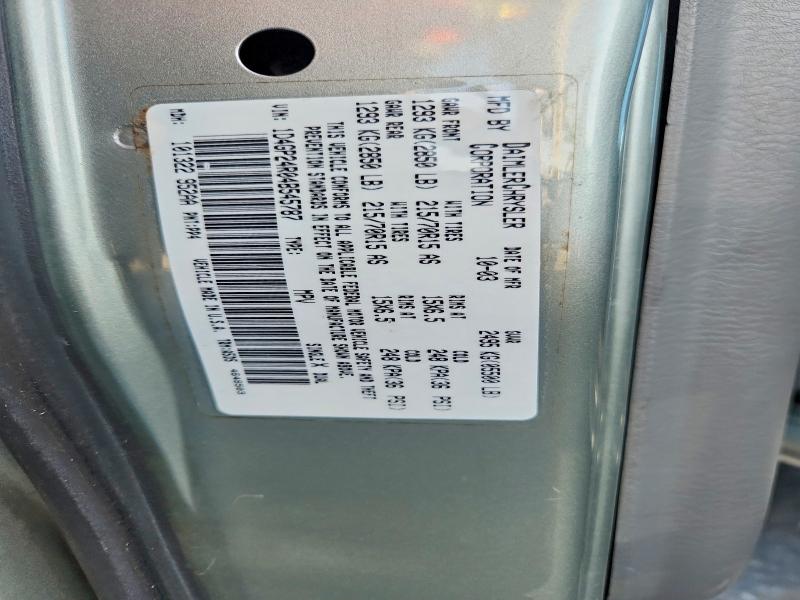 2004 Dodge Grand Caravan მანქანა იყიდება აუქციონზე, vin: 1D4GP24R04B545787, აუქციონის ნომერი: 59093446