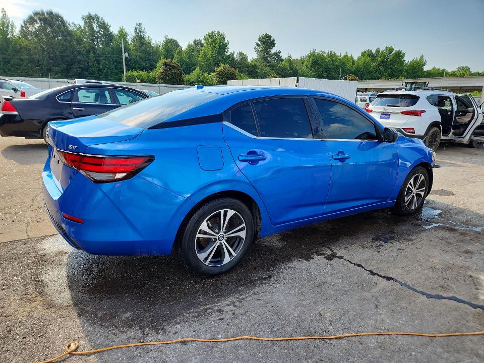 58296936 :رقم المزاد ، 3N1AB8CV2NY276460 vin ، 2022 Nissan Sentra مزاد بيع