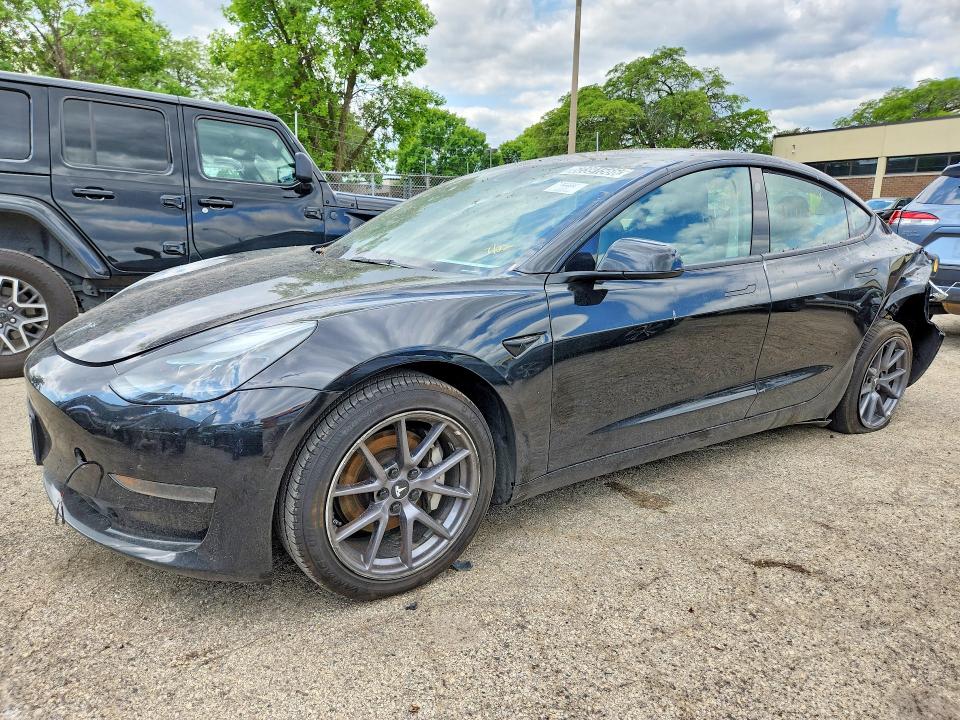 Продаж на аукціоні авто 2022 Tesla Model 3, vin: 5YJ3E1EA2NF287551, номер лоту: 62391566