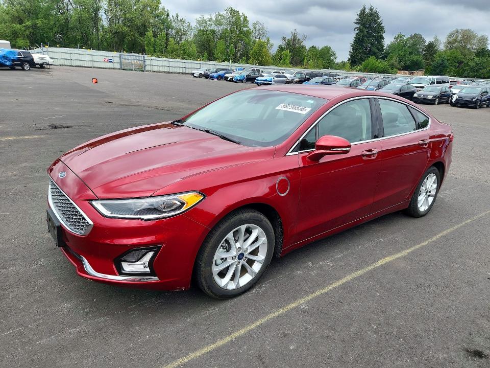 Auction sale of the 2019 Ford Fusion, vin: 3FA6P0SU5KR233158, lot number: 59298536
