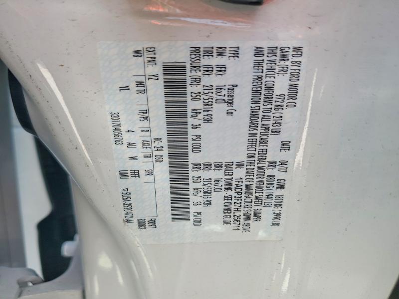 Продаж на аукціоні авто 2017 Ford Focus, vin: 1FADP3F27HL256711, номер лоту: 58601906