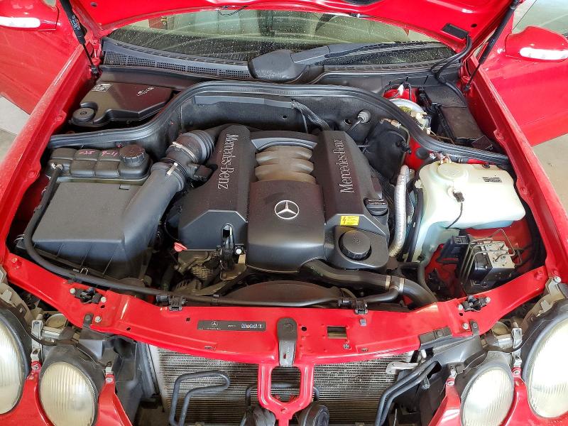 2003 Mercedes-benz Clk მანქანა იყიდება აუქციონზე, vin: WDBLK65G53T135413, აუქციონის ნომერი: 59370506