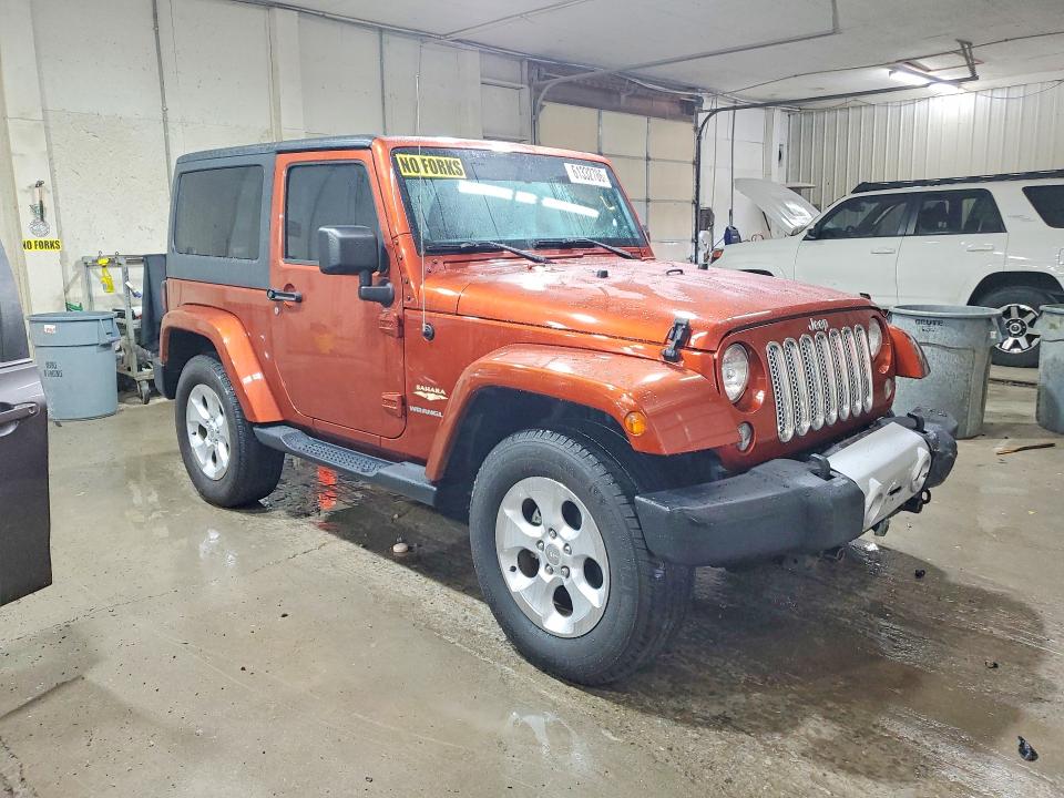 2014 Jeep Wrangler მანქანა იყიდება აუქციონზე, vin: 1C4AJWBG5EL164722, აუქციონის ნომერი: 61332786