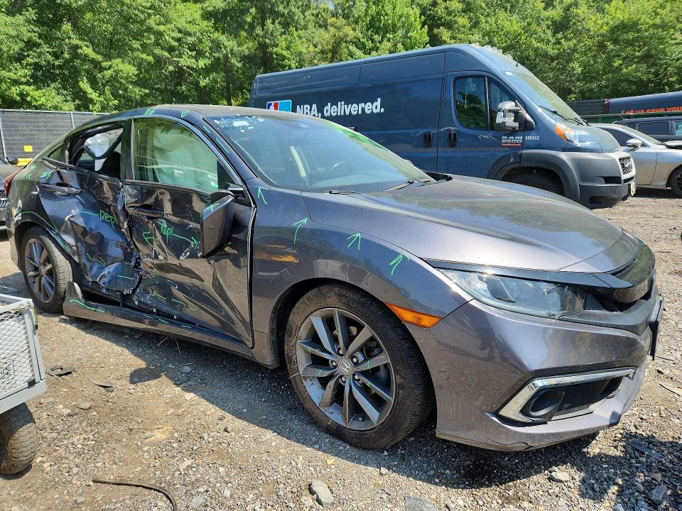 Aukcja sprzedaży 2019 Honda Civic, vin: JHMFC1F38KX014259, numer aukcji: 57974216