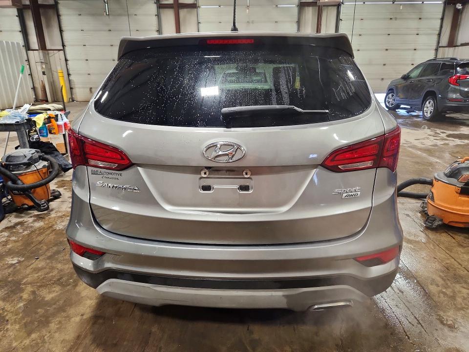 59810906 :رقم المزاد ، 5NMZTDLBXJH083702 vin ، 2018 Hyundai Santa Fe Sport مزاد بيع