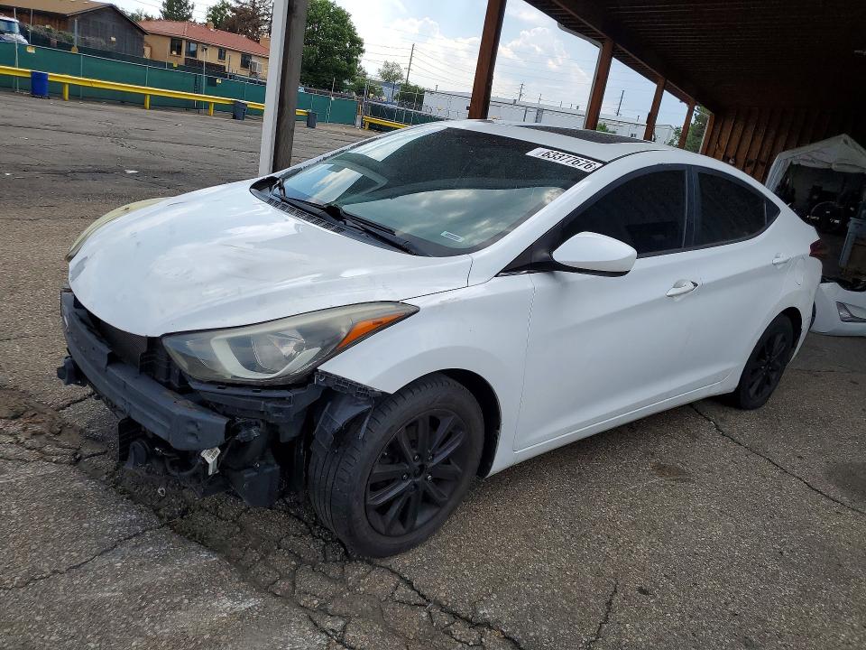 2015 Hyundai Elantra მანქანა იყიდება აუქციონზე, vin: 5NPDH4AE4FH594213, აუქციონის ნომერი: 63377676