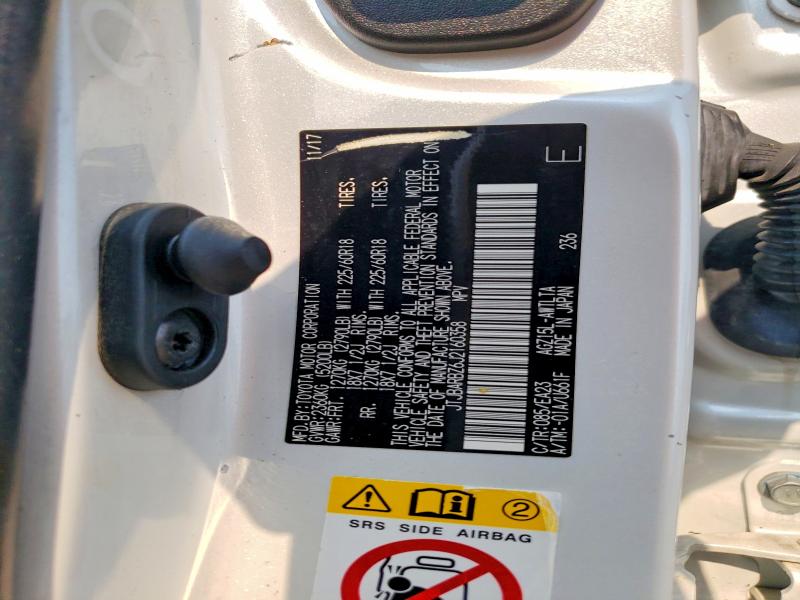 Aukcja sprzedaży 2018 Lexus Nx300, vin: JTJBARBZ6J2160358, numer aukcji: 61384166