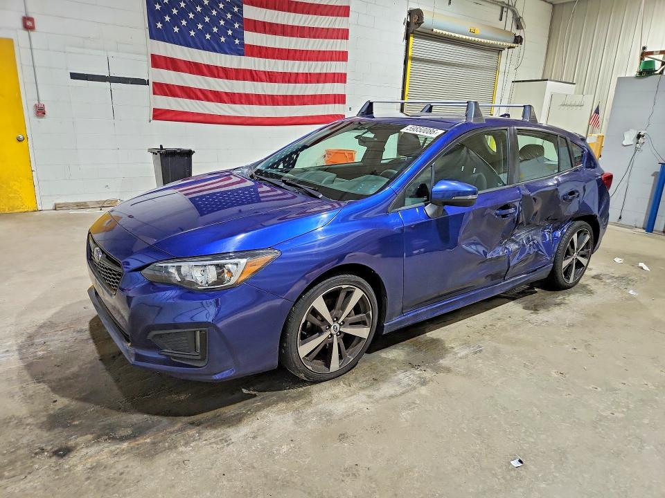2018 Subaru Impreza მანქანა იყიდება აუქციონზე, vin: 4S3GTAK69J1702309, აუქციონის ნომერი: 59850086