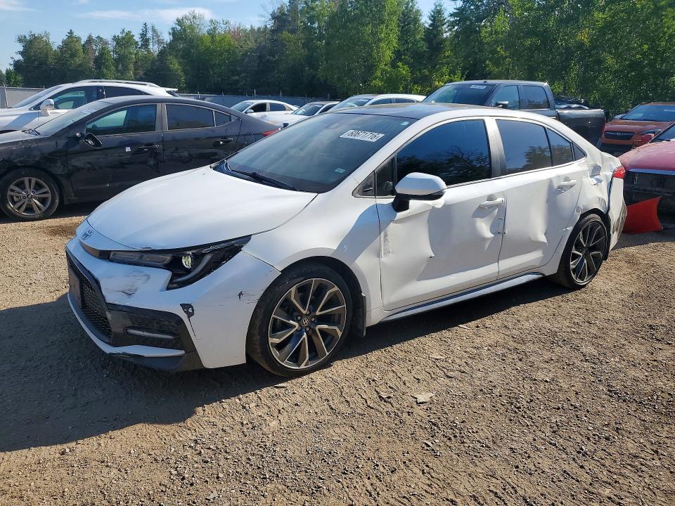 2022 Toyota Corolla მანქანა იყიდება აუქციონზე, vin: 5YFB4MBE2NP113040, აუქციონის ნომერი: 60671716