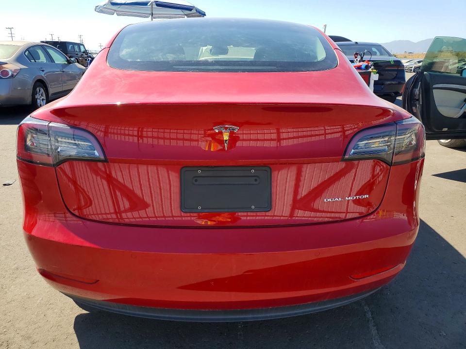 2022 Tesla Model 3 მანქანა იყიდება აუქციონზე, vin: 5YJ3E1EB1NF273763, აუქციონის ნომერი: 59842396
