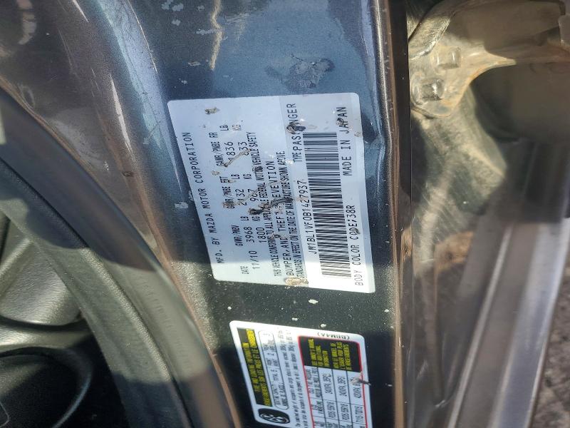 Продаж на аукціоні авто 2011 Mazda 3, vin: JM1BL1VF0B1427937, номер лоту: 61741376