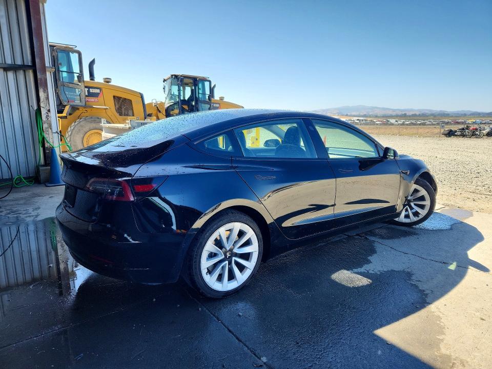 Продажа на аукционе авто 2022 Tesla Model 3, vin: 5YJ3E1EA9NF304538, номер лота: 60134506