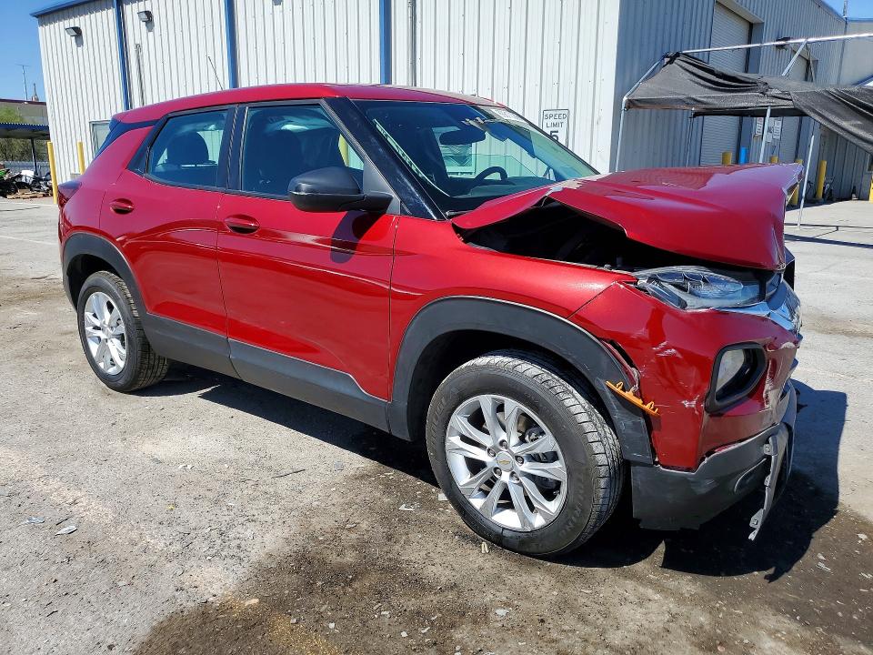 Auction sale of the 2021 Chevrolet Trailblazer, vin: KL79MNSLXMB053277, lot number: 60813386