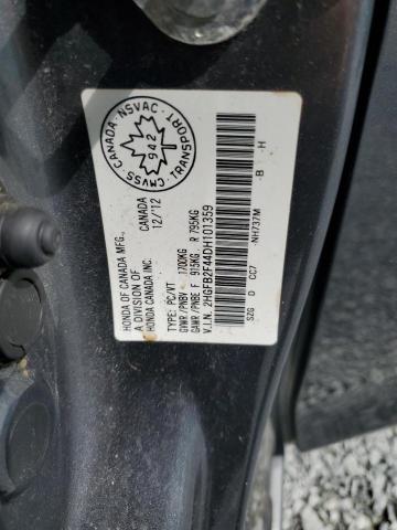 Aukcja sprzedaży 2013 Honda Civic Lx, vin: 2HGFB2F44DH101359, numer aukcji: 63483153