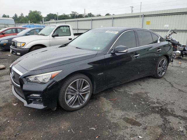 63004563 :رقم المزاد ، JN1AV7AR8EM700105 vin ، 2014 Infiniti Q50 Hybrid Premium مزاد بيع