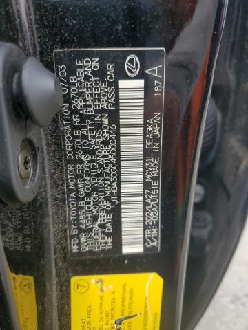 Продажа на аукционе авто 2004 Lexus Es 330, vin: JTHBA30G045000446, номер лота: 65094793