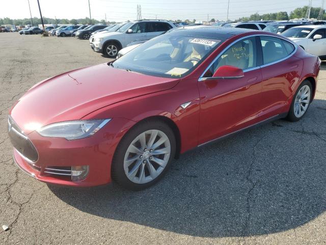 63611153 :رقم المزاد ، 5YJSA1H14FFP74870 vin ، 2015 Tesla Model S 85 مزاد بيع