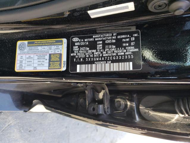 64158693 :رقم المزاد ، 5XXGM4A72EG332355 vin ، 2014 Kia Optima Lx مزاد بيع