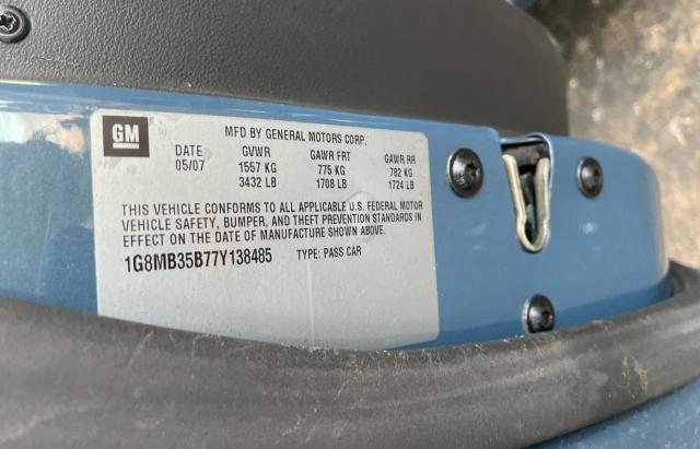Продажа на аукционе авто 2007 Saturn Sky, vin: 1G8MB35B77Y138485, номер лота: 64159503