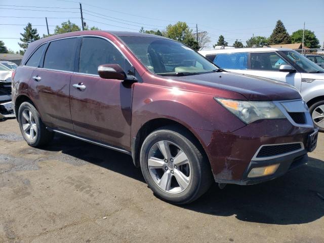 62687093 :رقم المزاد ، 2HNYD2H31CH520560 vin ، 2012 Acura Mdx Technology مزاد بيع
