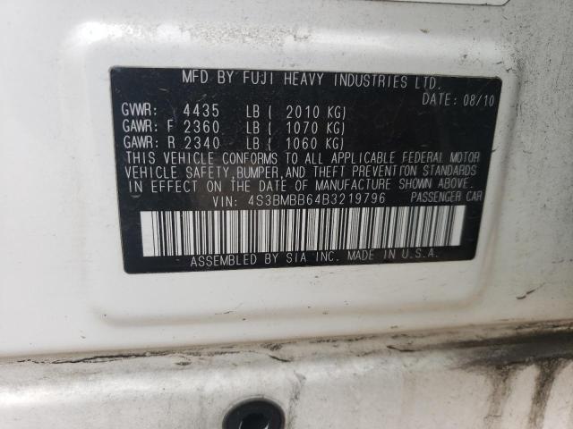 Продажа на аукционе авто 2011 Subaru Legacy 2.5i Premium, vin: 4S3BMBB64B3219796, номер лота: 63071983