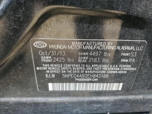 Продаж на аукціоні авто 2014 Hyundai Sonata Se, vin: 5NPEC4AB2EH842188, номер лоту: 63114843