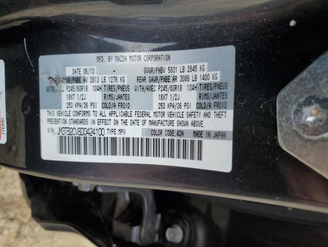 Aukcja sprzedaży 2013 Mazda Cx-9 Touring, vin: JM3TB2CV8D0424100, numer aukcji: 63833583