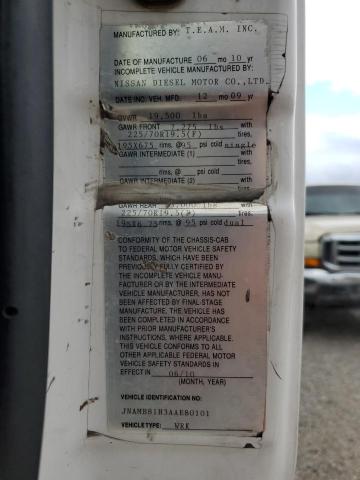 2010 Nissan Diesel Ud2000 მანქანა იყიდება აუქციონზე, vin: JNAMB81H3AAE80101, აუქციონის ნომერი: 65030213