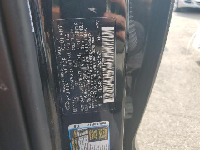 64814873 :رقم المزاد ، KM8J3CA47JU651629 vin ، 2018 Hyundai Tucson Sel مزاد بيع