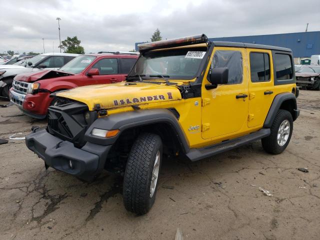 2021 Jeep Wrangler Unlimited Sport მანქანა იყიდება აუქციონზე, vin: 1C4HJXDG0MW650756, აუქციონის ნომერი: 65272003