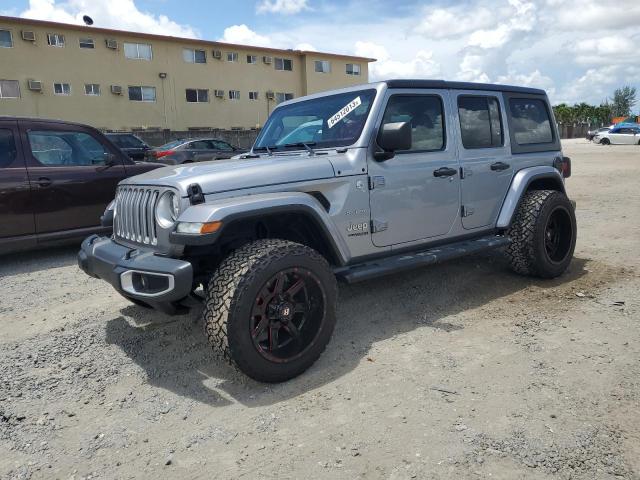 64512013 :رقم المزاد ، 1C4HJXEN1MW653503 vin ، 2021 Jeep Wrangler Unlimited Sahara مزاد بيع