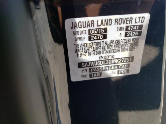 64213183 :رقم المزاد ، SAJWJ6DL3GMK27251 vin ، 2016 Jaguar F-type R مزاد بيع