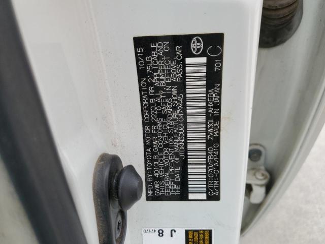 Продажа на аукционе авто 2015 Toyota Prius, vin: JTDKN3DU6F0479445, номер лота: 64810703